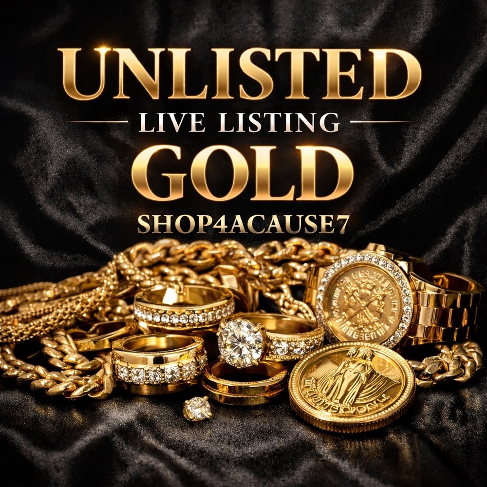 LIVE GOLD SHOW – Random Gold Jewelry Runs | Shop4ACause7